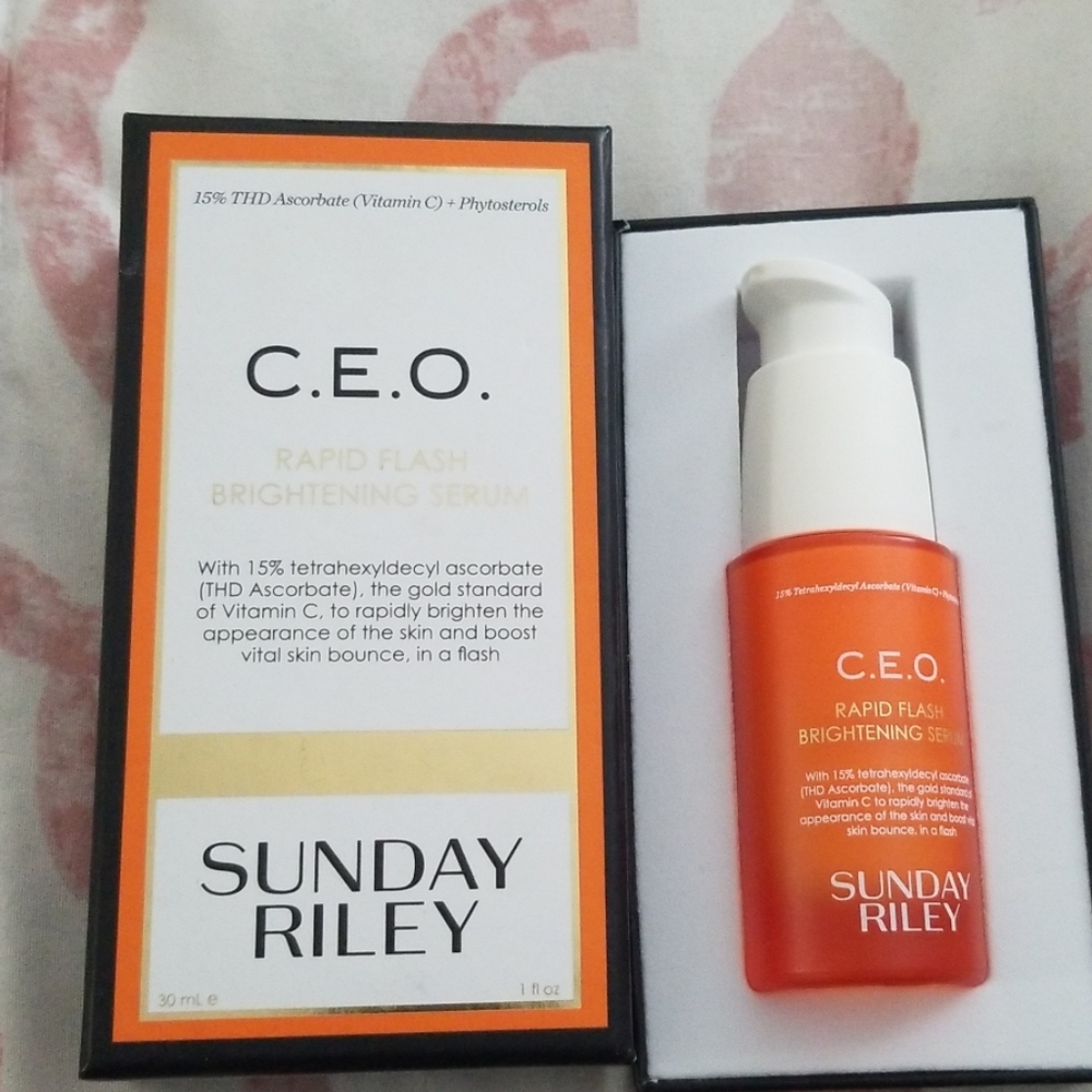 C.E.O sunday riley brightening cream